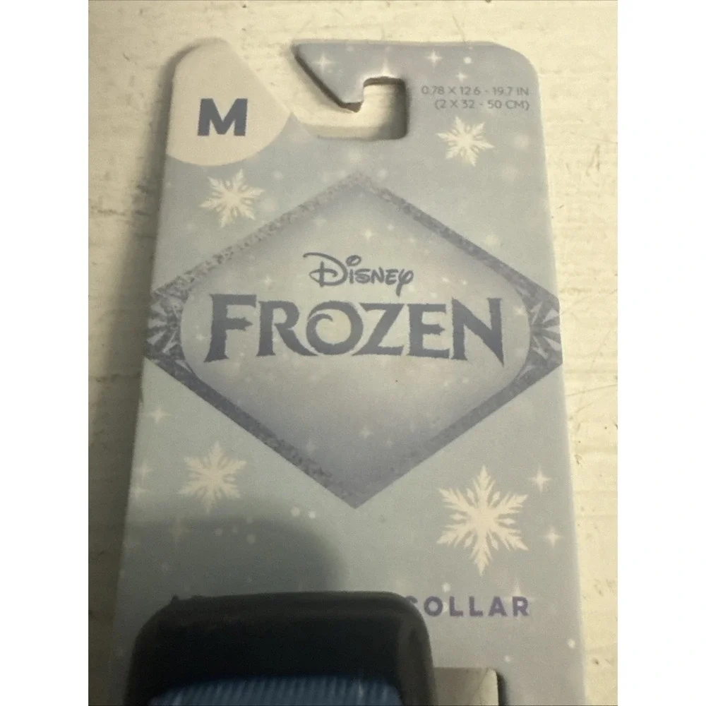 Disney Frozen Medium Dog Collar‎ Adjustable 11